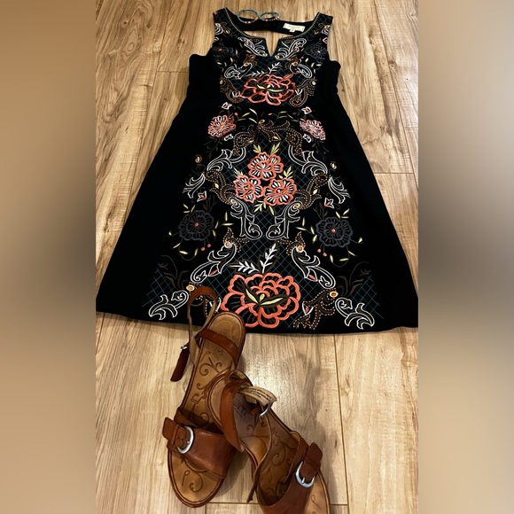 Anthropologie Dresses & Skirts - Anthropologie MOULINETTE SOEURS embroidered dress size 6